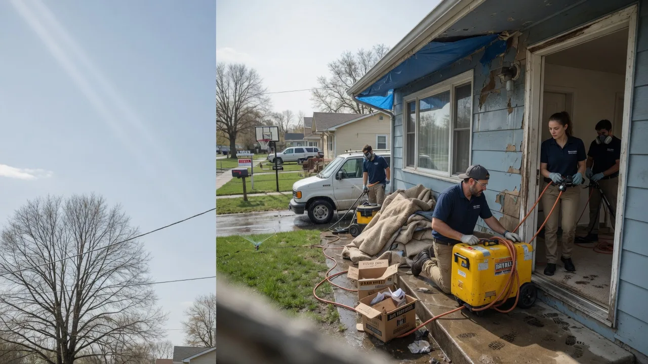 Basement Flood Cleanup in Forest City, MO near me
